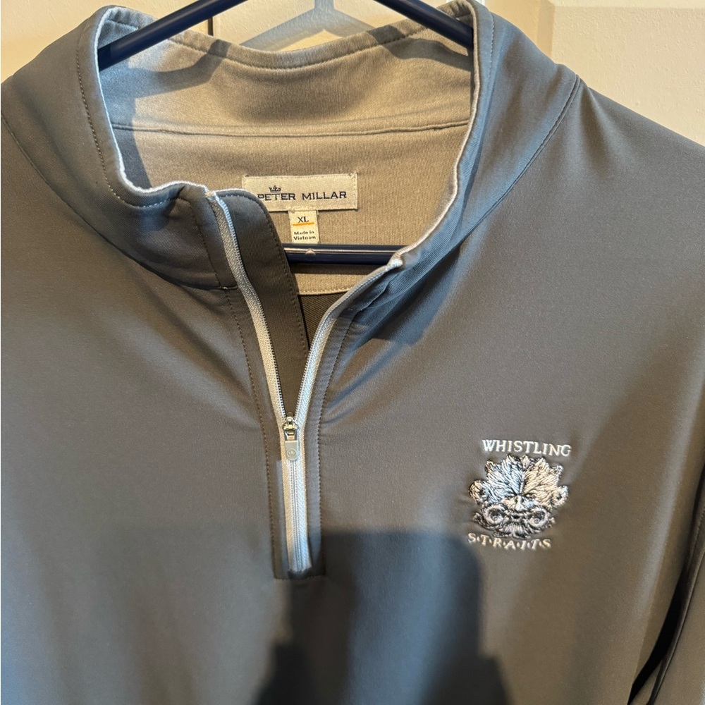 Men’s Peter Millar Whistling Straits ¼ Zip Pullover XL